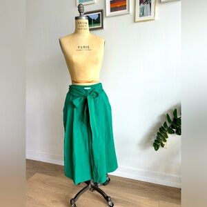 Clunb Monaco Wide Pants with Ribbon Belt Size 4